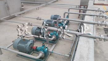 遠東圓弧齒輪泵在德聯(lián)集團現(xiàn)場展示