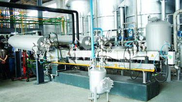 金銀河設備配套遠東高粘度泵現場展示