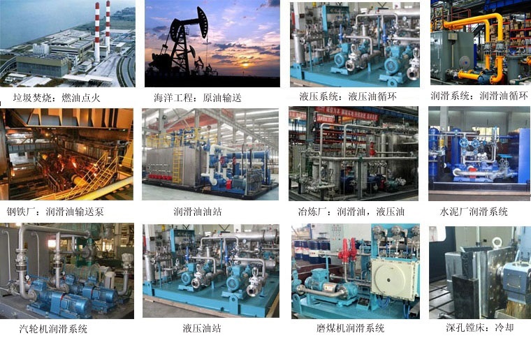 SM三螺桿泵應用