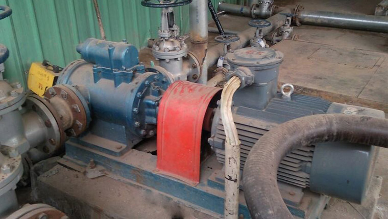 3G三螺桿泵用戶現(xiàn)場