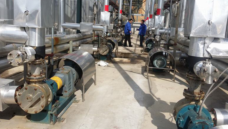 樹脂泵用戶現場