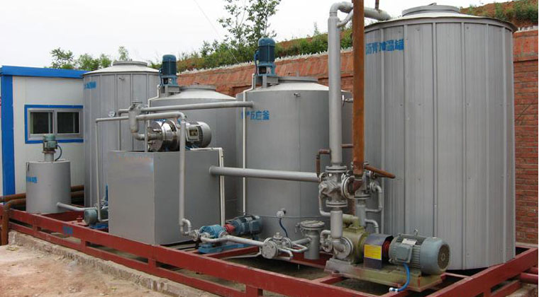 保溫瀝青泵現場 保溫瀝青泵現場