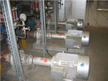 BRY高溫熱油泵用戶現場 BRY高溫熱油泵用戶現場