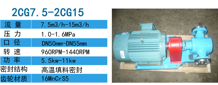 2CG硬齒面渣油泵 2CG硬齒面渣油泵