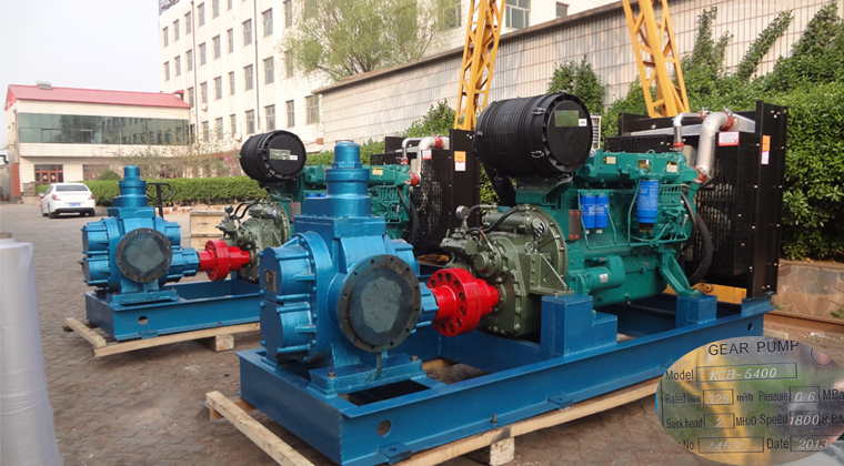 柴油機驅動齒輪泵