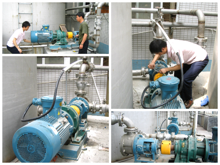 高粘度樹脂泵用戶現(xiàn)場(chǎng)