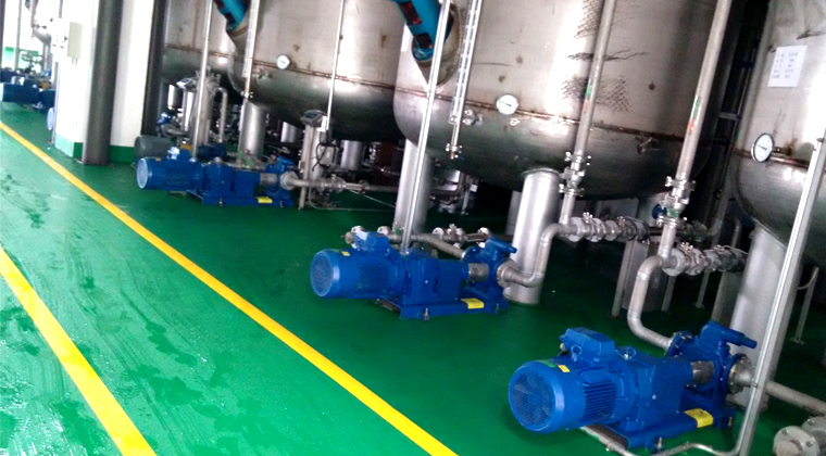 2CY齒輪油泵用戶現場