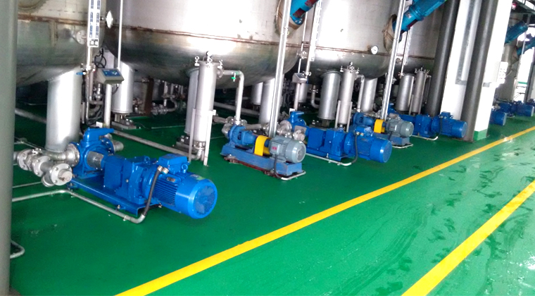 2CY齒輪油泵用戶現場