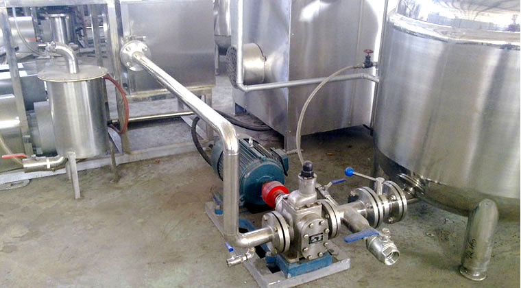 YCB不銹鋼圓弧齒輪泵用戶案例 YCB不銹鋼圓弧齒輪泵用戶案例