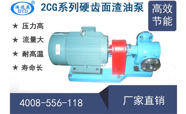 2CG渣油齒輪泵型號及參數表