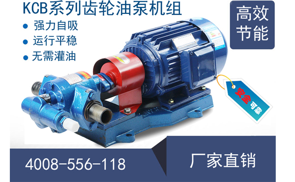 遠東KCB齒輪油泵型號及參數表