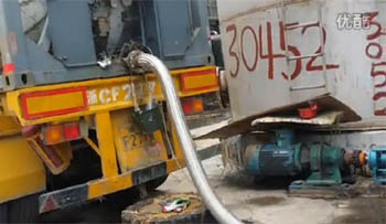 宏偉皮革聚氨酯樹脂卸車泵設計安裝分享