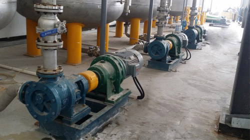 遠東NYP內嚙合高粘度泵在快事達粘膠現(xiàn)場