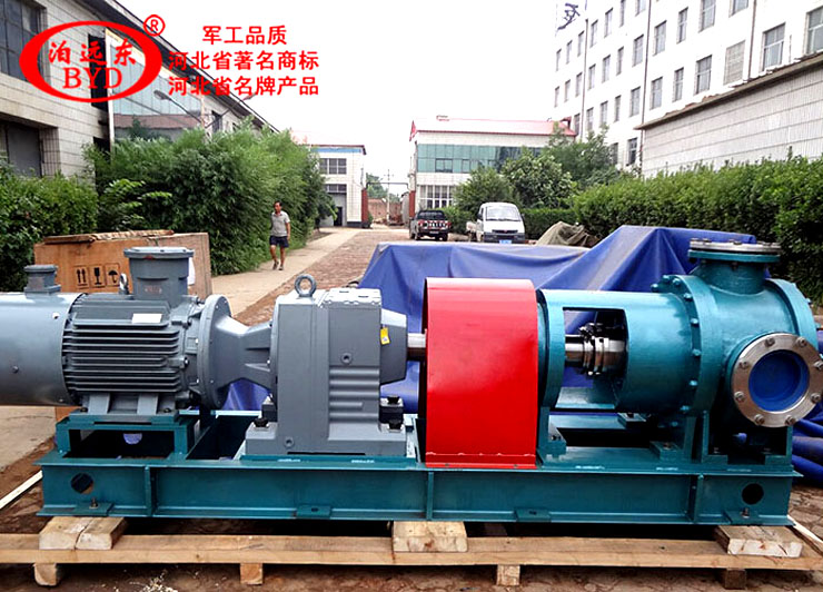 唐山三友硅業高溫107膠循環泵NYP1670大流量高粘度泵