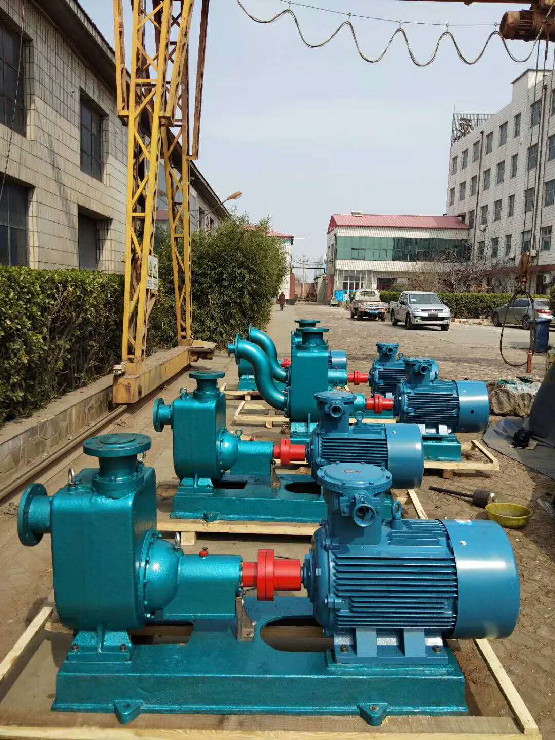 遠東為用戶定制的200CYZ-63自吸式離心油泵順利交貨 遠東為用戶定制的200CYZ-63自吸式離心油泵順利交貨