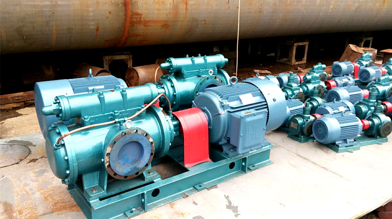 現代船廠訂購的一批3GS110*2W2船用螺桿泵和YCB-20/0.6船用齒輪泵順利交貨 現代船廠訂購的一批3GS110*2W2船用螺桿泵和YCB-20/0.6船用齒輪泵順利交貨