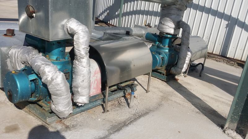 雙螺桿瀝青泵15臺全部運行調試成功 雙螺桿瀝青泵15臺全部運行調試成功