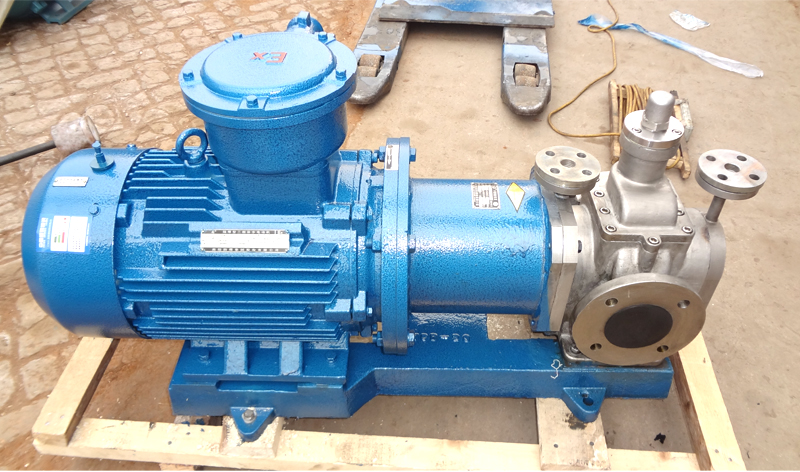 不銹鋼磁力驅動齒輪泵YMCB-20輸送樹脂無泄漏 不銹鋼磁力驅動齒輪泵YMCB-20輸送樹脂無泄漏