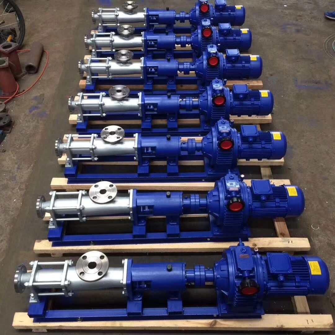 不銹鋼無極變速單螺桿泵G40-1P-W102 不銹鋼無極變速單螺桿泵G40-1P-W102