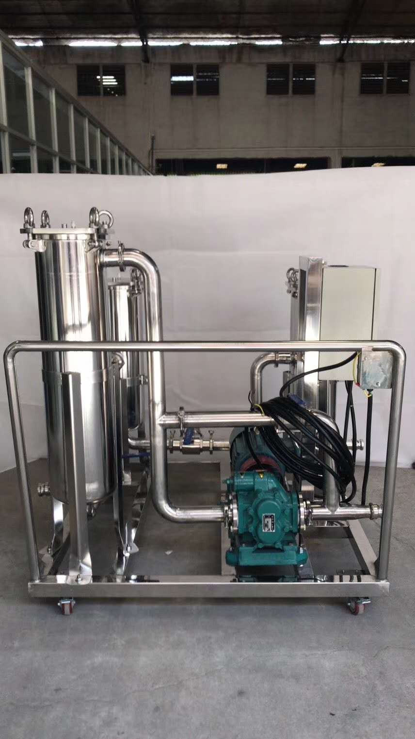 移動(dòng)式潤(rùn)滑油液壓油機(jī)油過濾機(jī)配套KCB300齒輪油泵