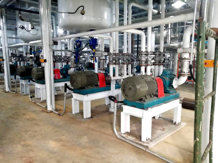 河南濮陽鑫業特種潤滑油脂有限公司高溫油脂輸送泵/循環泵/剪切泵用遠東三螺桿泵